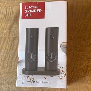 Electric Grinder Set - Black